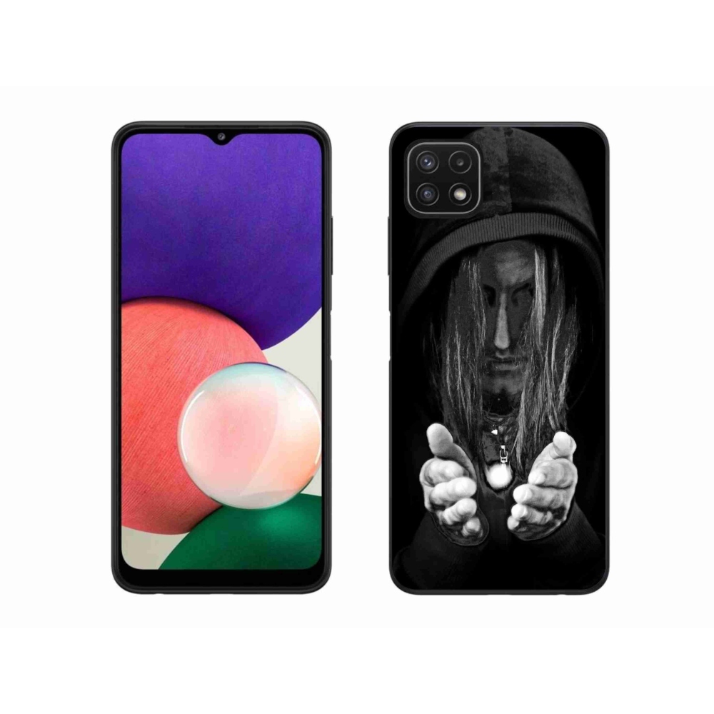Gél borító mmCase Samsung Galaxy A22 5G - titokzatos személyhez