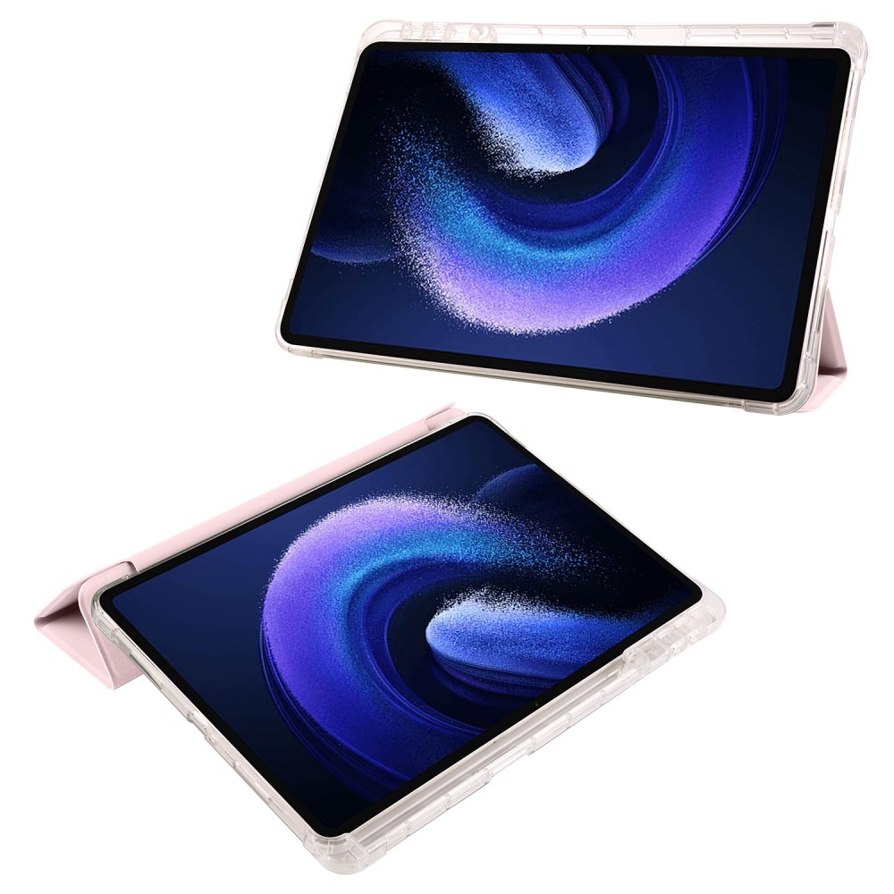 Pozicionálható tok a Xiaomi Pad 6-hoz - rózsaszín