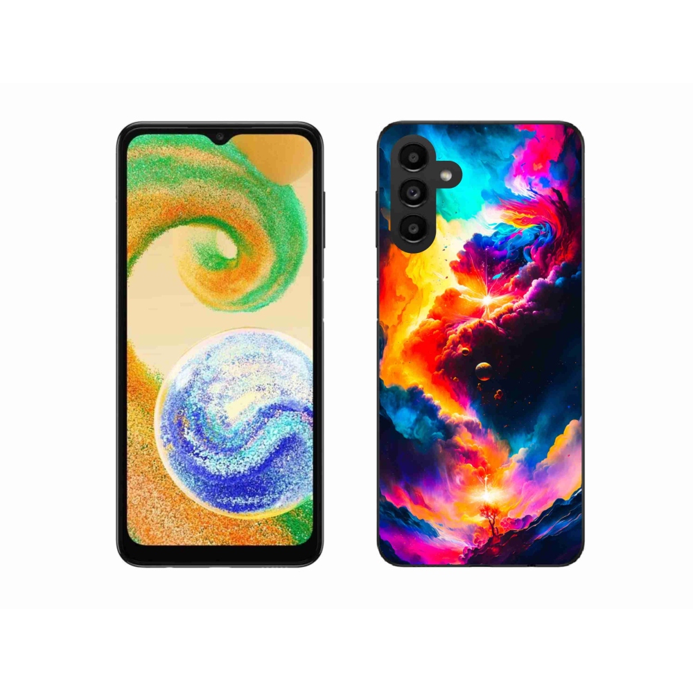 Zselés borítás mmCase Samsung Galaxy A04s (164.7x76.7x9.1mm) - absztrakt motívum