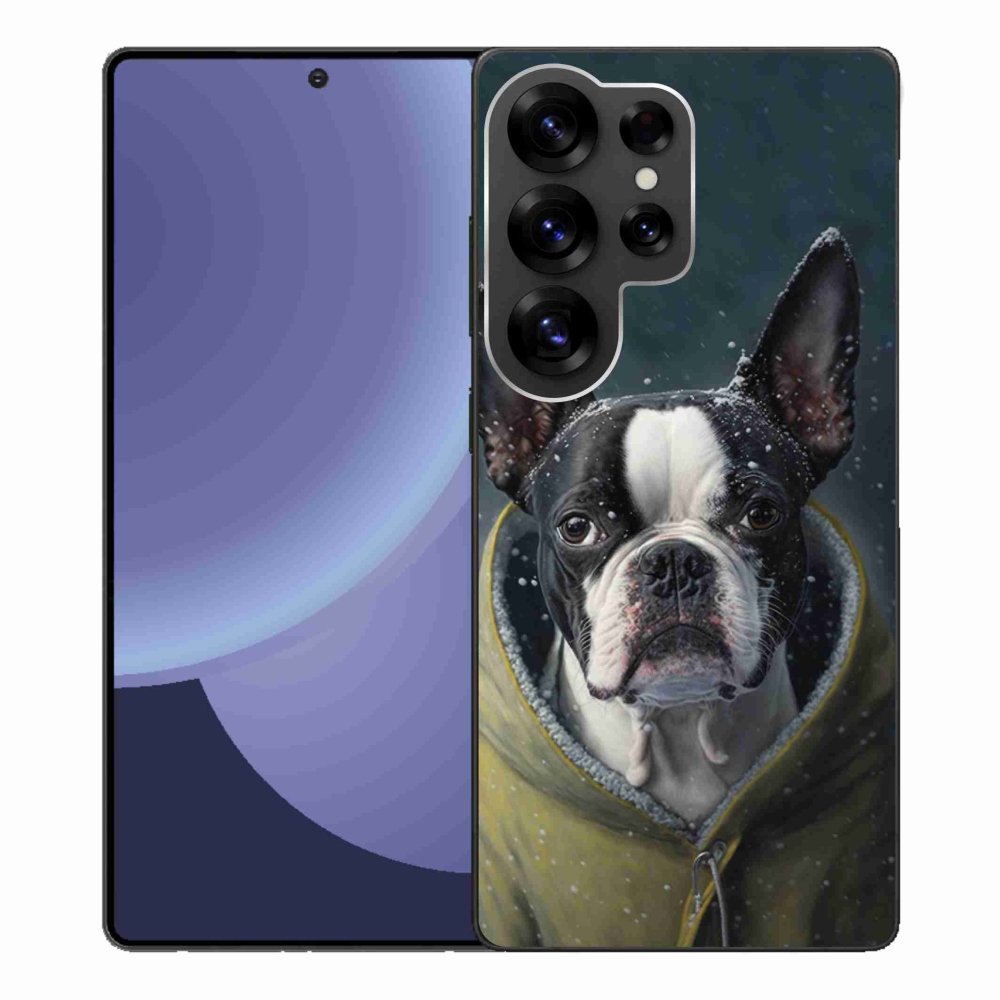Gél védőhuzat mmCase Samsung Galaxy S25 Ultra készülékhez - bulldog