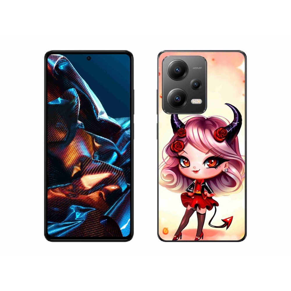 Gél borító mmCase a Xiaomi Redmi Note 12 Pro 5G számára - rajzfilm ördög