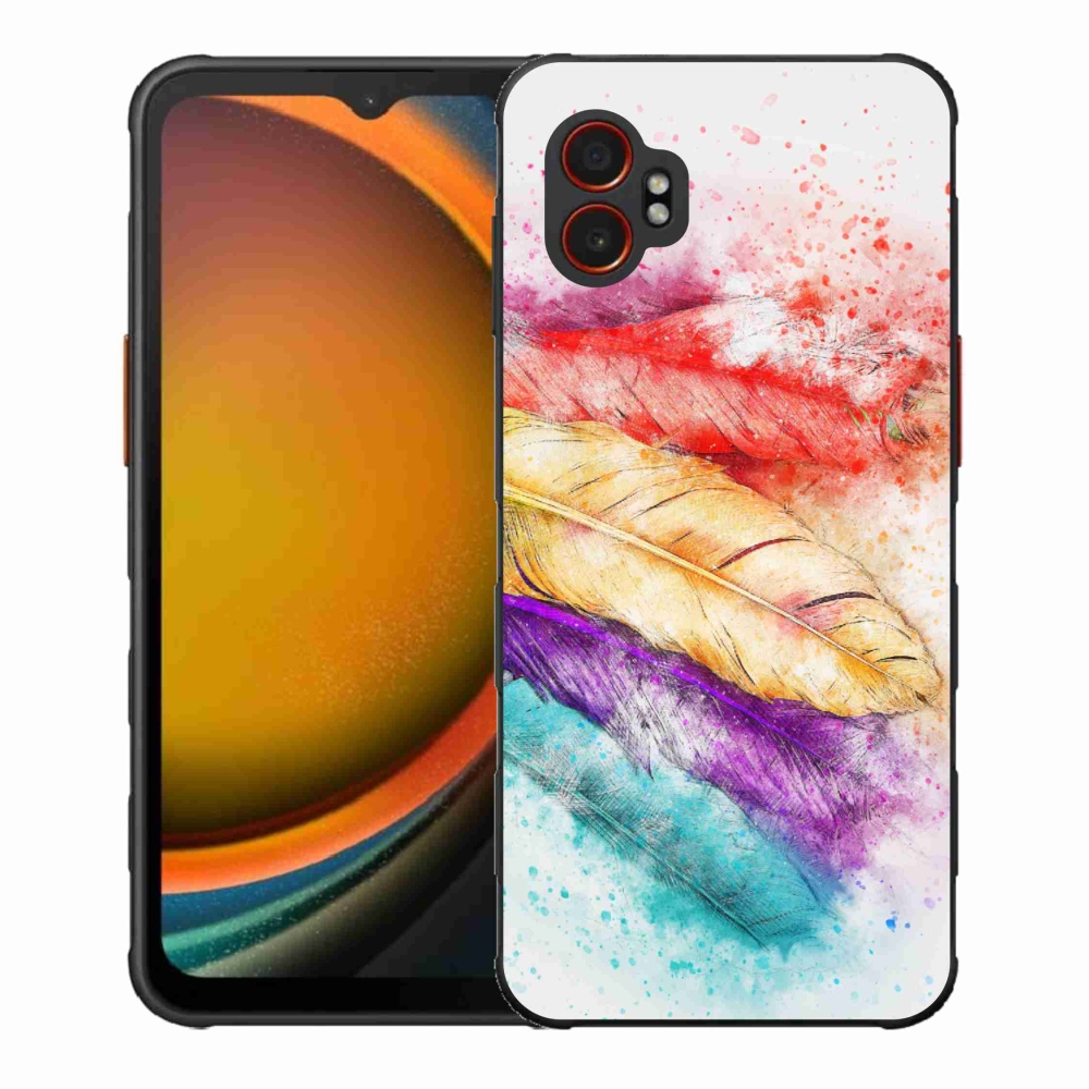Zselés borítás mmCase Samsung Galaxy Xcover 7 Pro készülékhez - színes toll