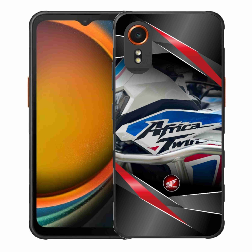 Gél borítás mmCase Samsung Galaxy Xcover 7 készülékhez - motoros honda