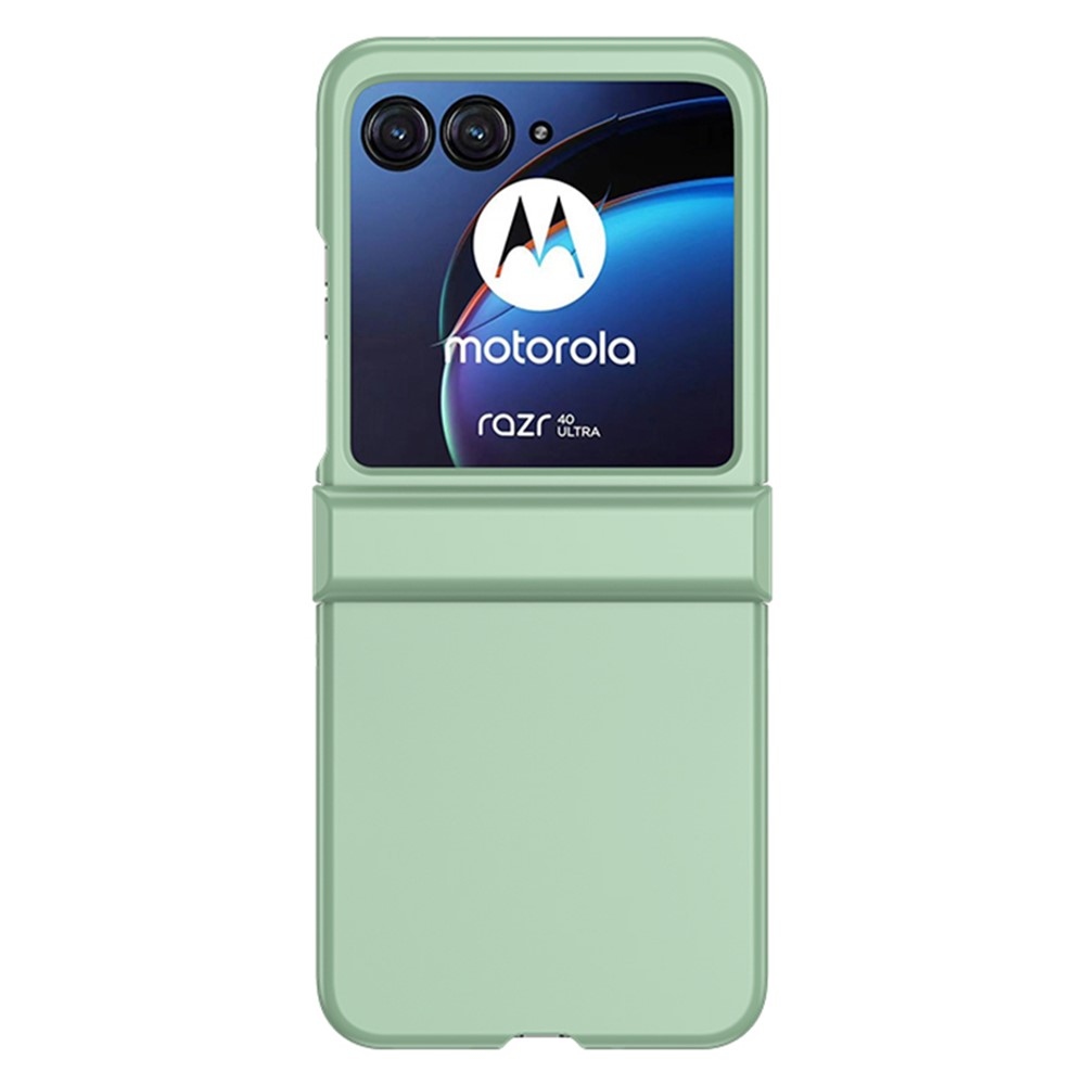 Kemény műanyag borítás Motorola Razr 40 Ultra 5G készülékhez - világoszöld