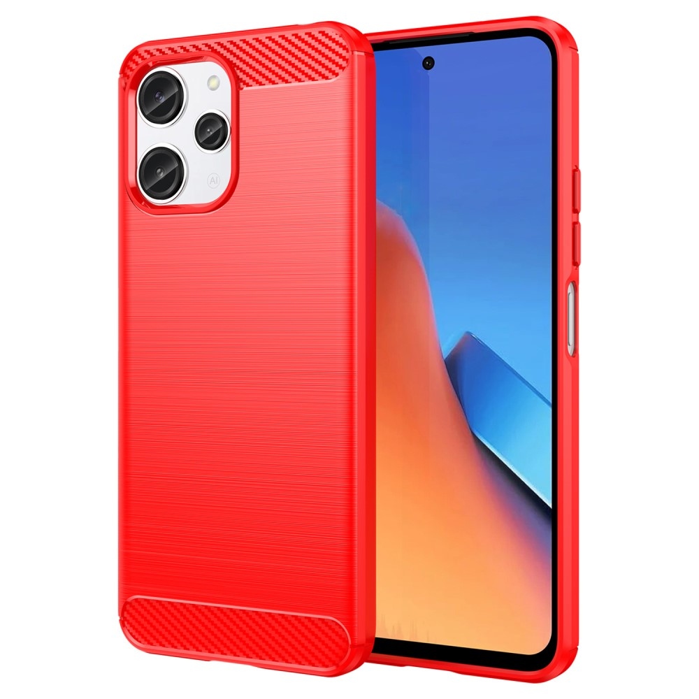 Szénálló zselés tok Xiaomi Redmi 12 4G/5G - piros