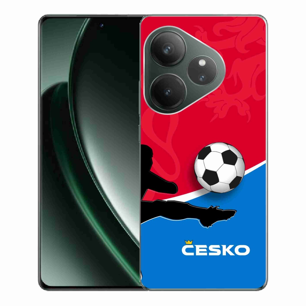 Gél borítás mmCase a Realme GT 6 5G/GT 6T 5G - foci Csehország 2