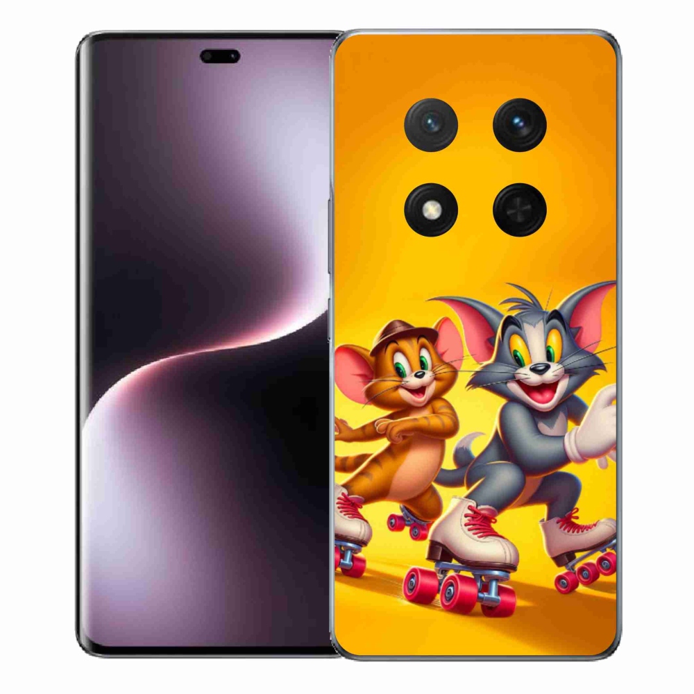 Gél borítás mmCase a Honor Magic 7 Lite 5G számára - tom a jerry
