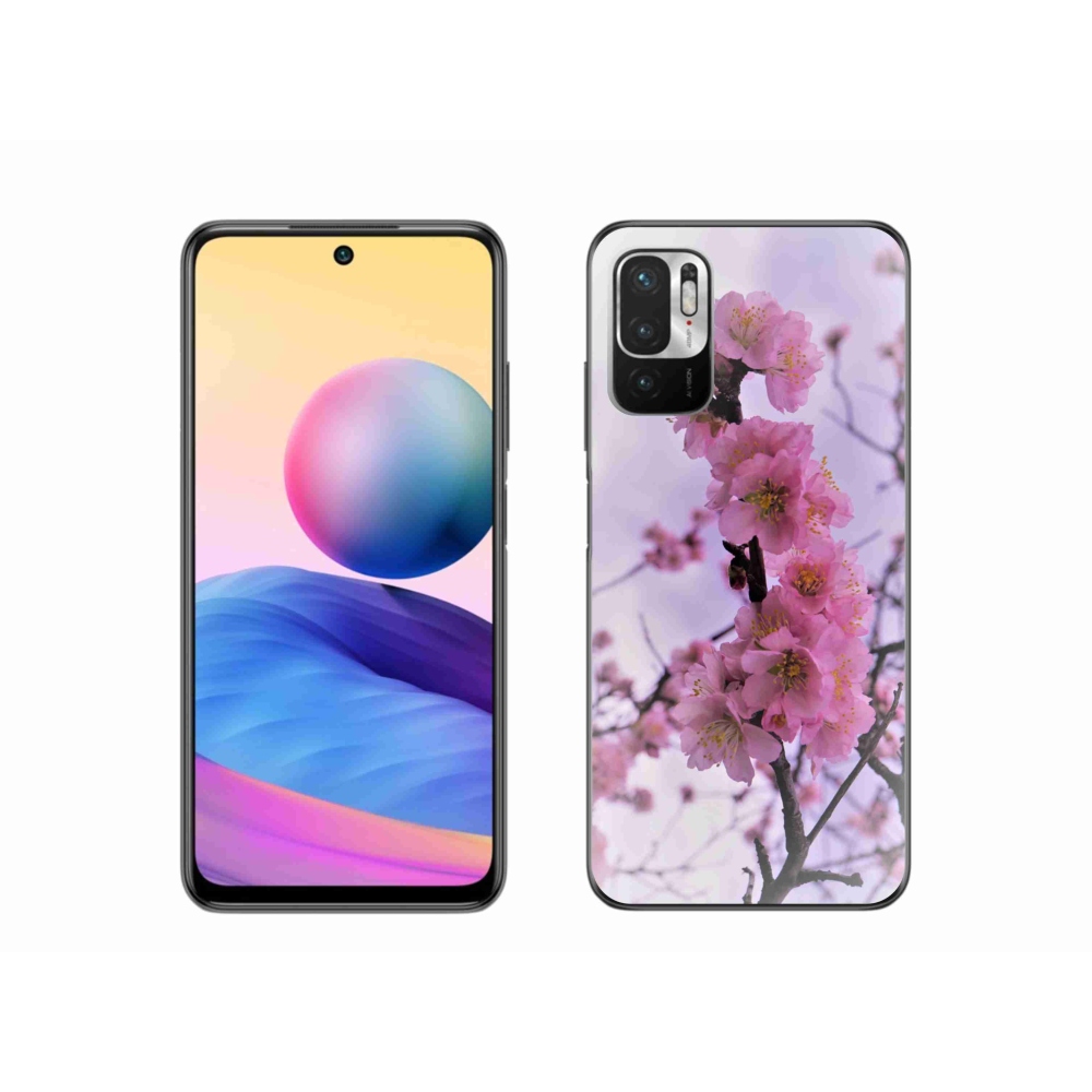 Gél borító mmCase a Xiaomi Poco M3 Pro/5G számára - virágok 7