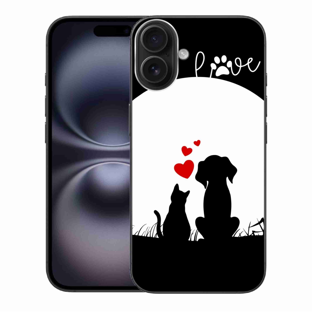 Gél tok mmCase iPhone 16 Plus készülékhez - állatszerelem