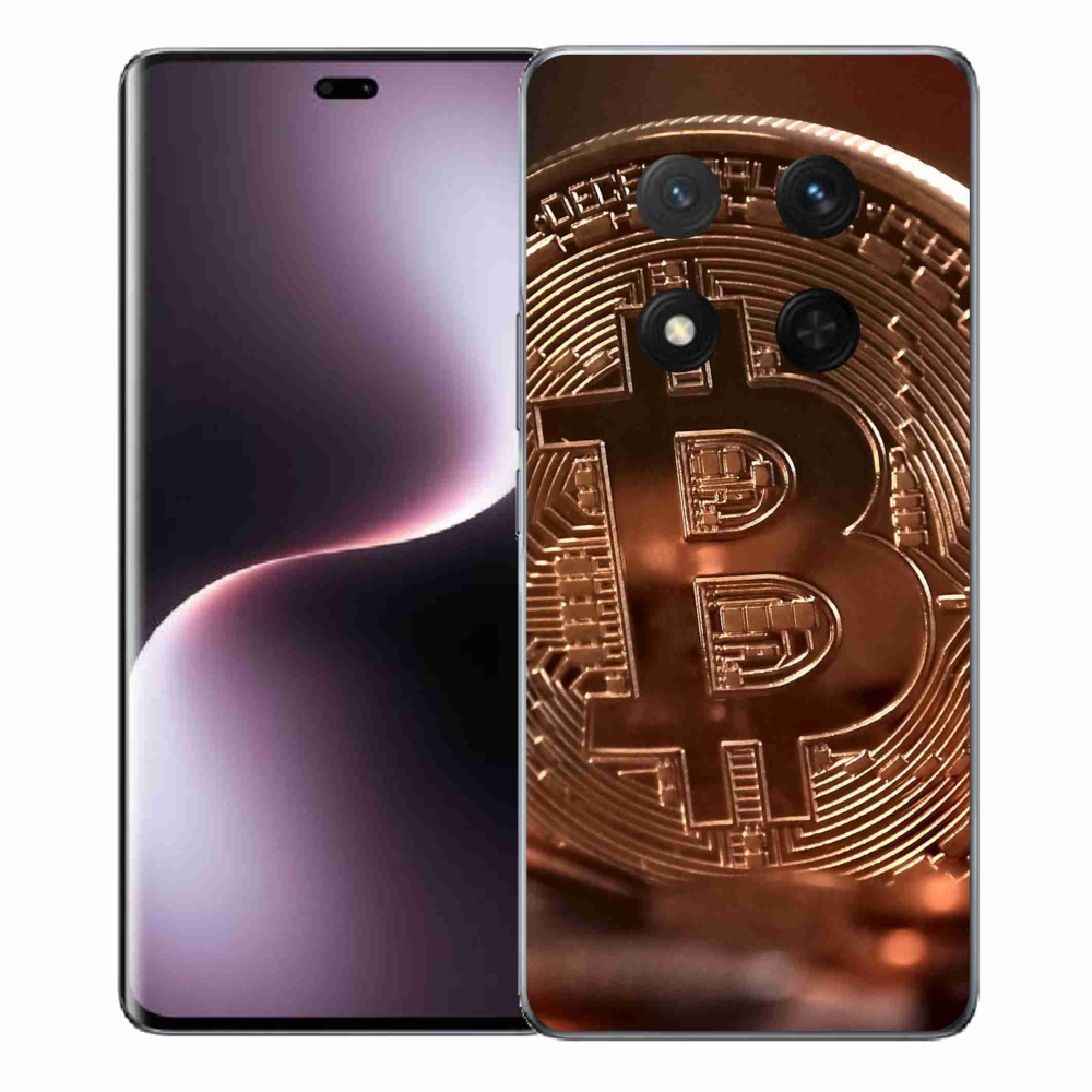 Gél borító mmCase a Honor Magic 7 Lite 5G számára - bitcoin