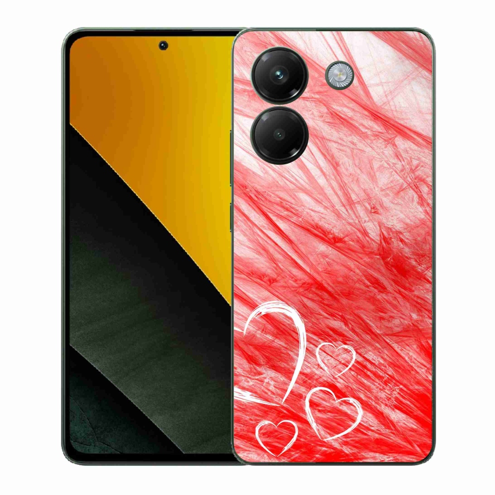 Gél borítás mmCase a Xiaomi Poco M7 Pro 5G-hez - szív