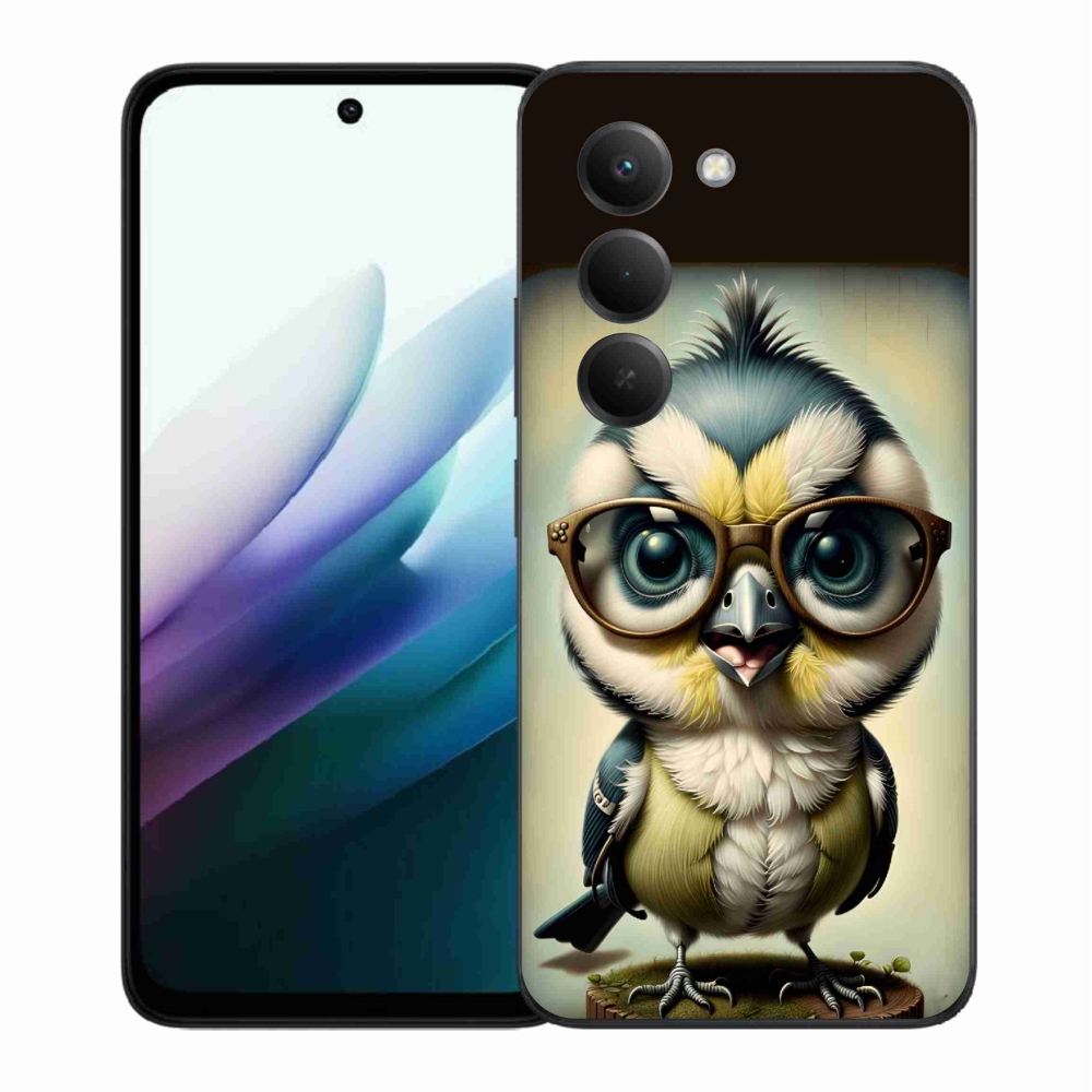 Gél borítás mmCase a Xiaomi Redmi 15 4G/5G (171mm) - kölyök szemüveggel