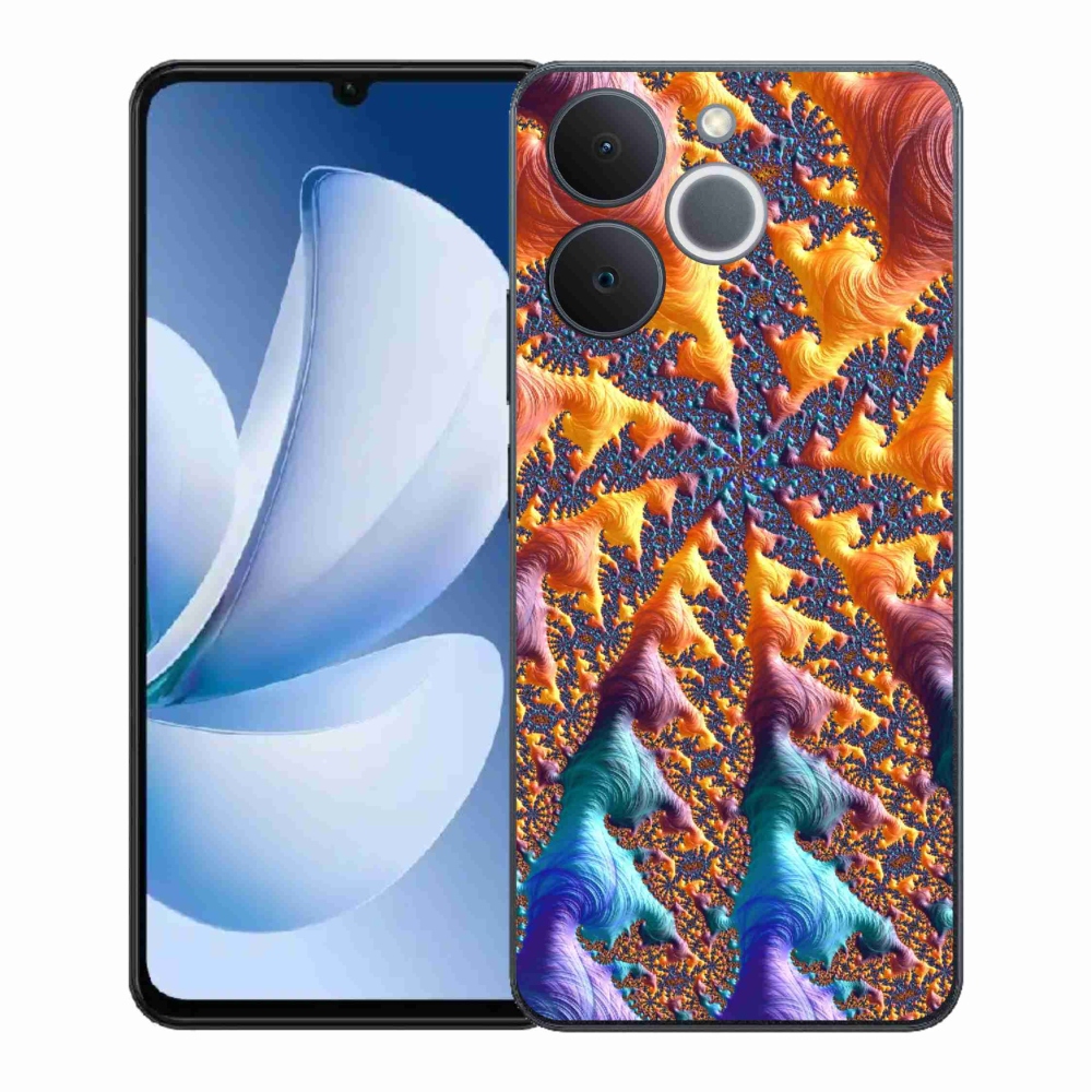 Gél borítás mmCase a Realme Note 70T számára - absztrakt motívum 23