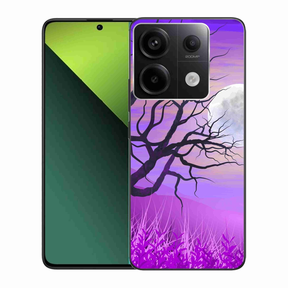Gél tok mmCase a Xiaomi Redmi Note 13 Pro 5G/Poco X6 5G számára - rajzfilmes kidőlt fa