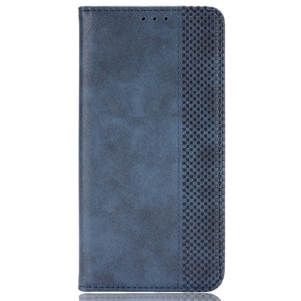 Vintage könyv tok Xiaomi Redmi Note 14S/Note 13 Pro 4G/Poco M6 Pro - sötétkék