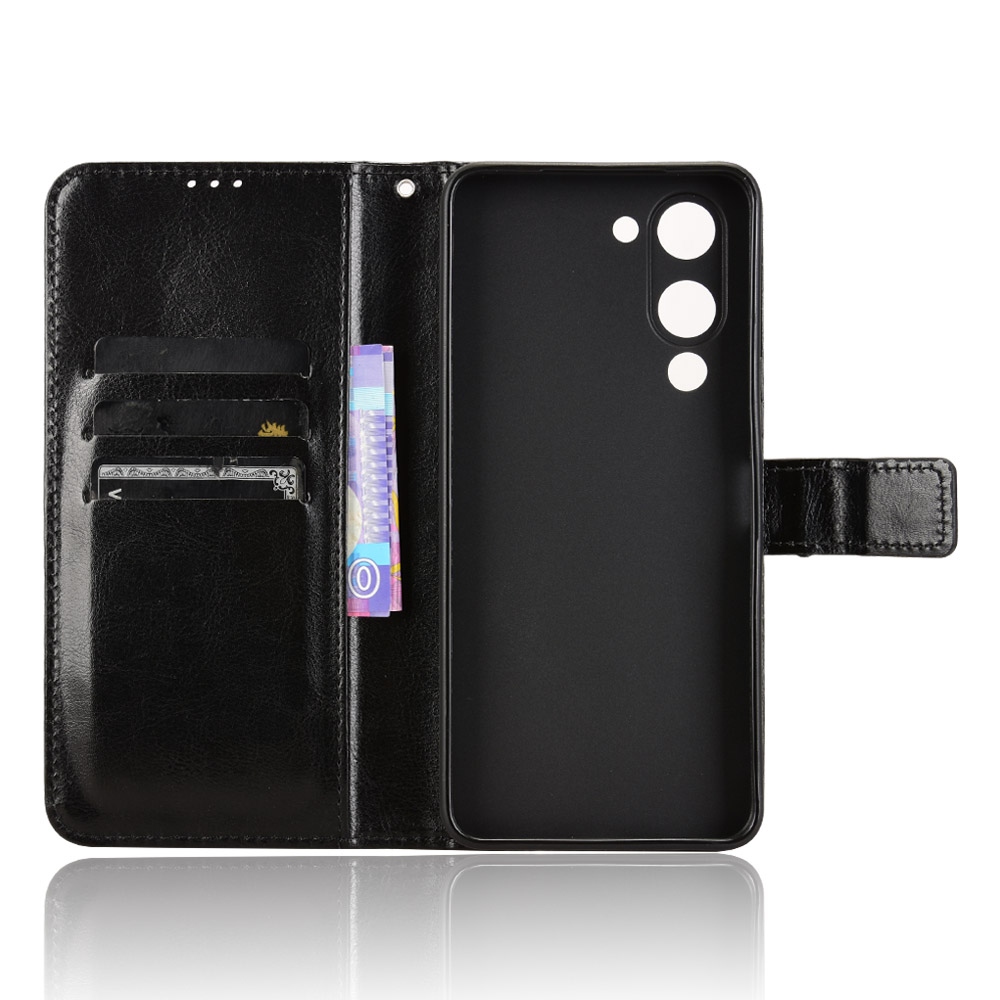 Őrült könyv tok a Vivo Y29s 5G-hez - fekete