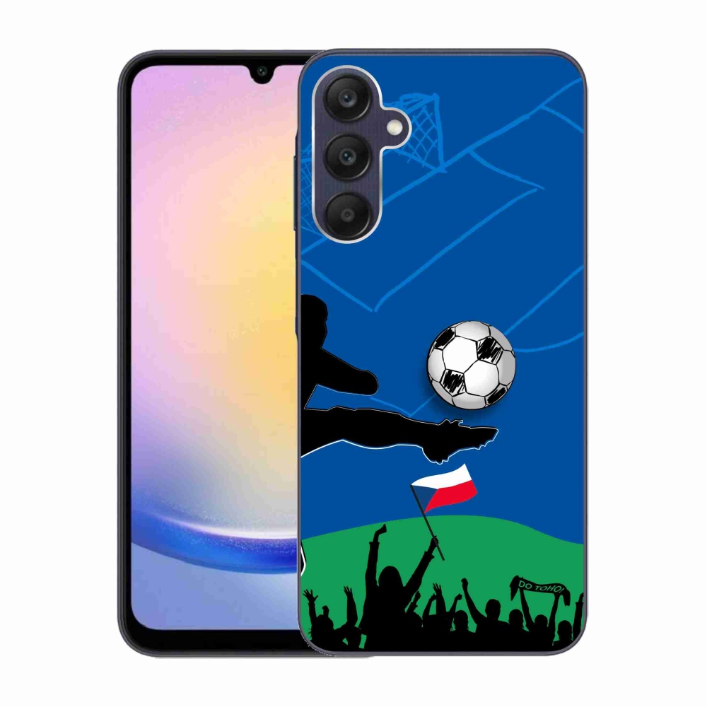 Gél borítás mmCase Samsung Galaxy A25 5G - futballszurkolók számára