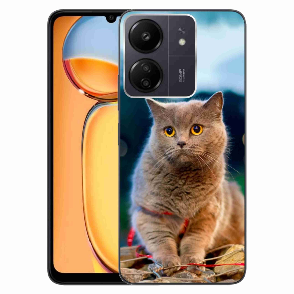 Gél borítás mmCase a Xiaomi Poco C65/Redmi 13C számára - brit kék 2