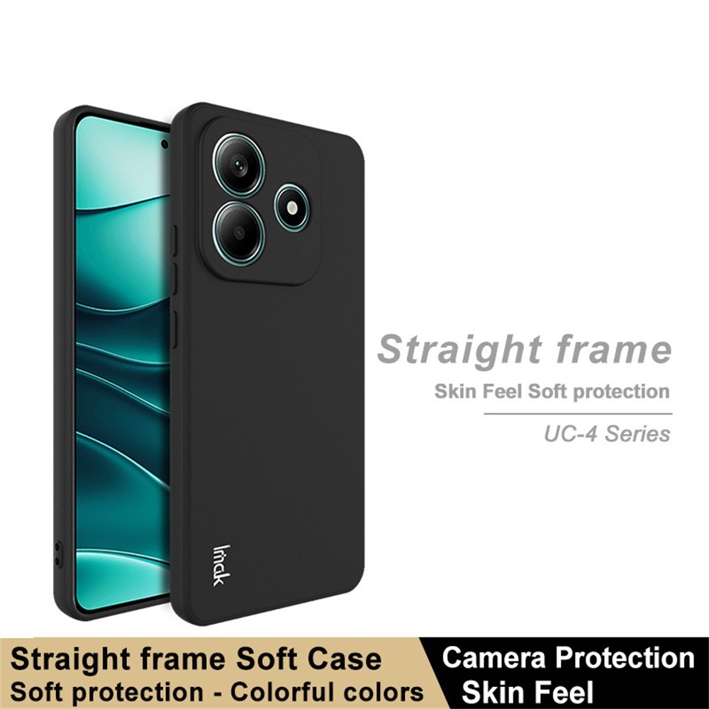 IMK zselés tok Xiaomi Redmi Note 14 5G - fekete