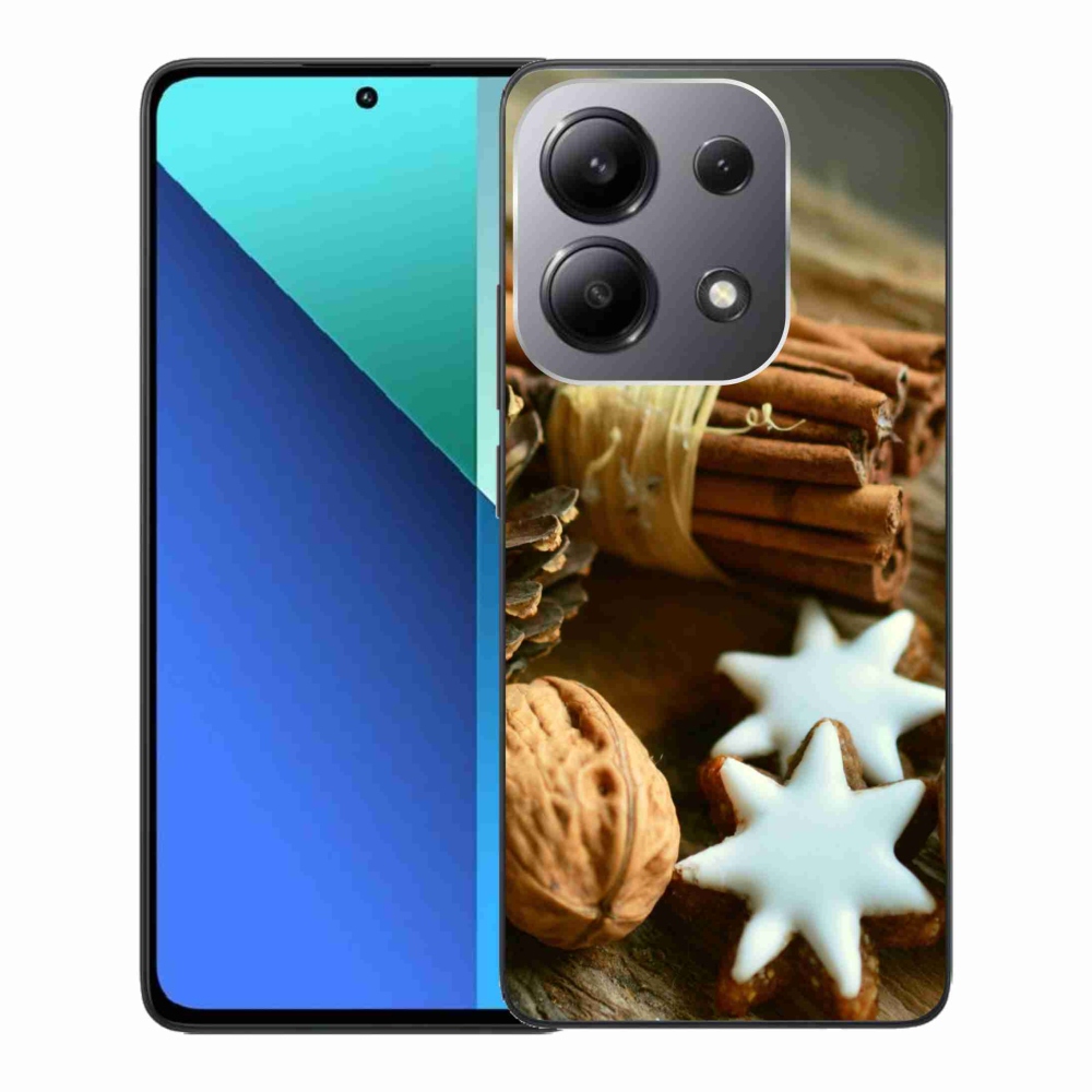 Gél borítás mmCase a Xiaomi Redmi Note 13-hoz - fahéj és mézeskalács