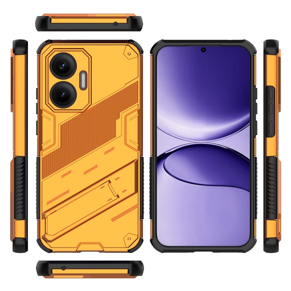 Tartós borító Xiaomi Poco F7 5G - narancssárga színben