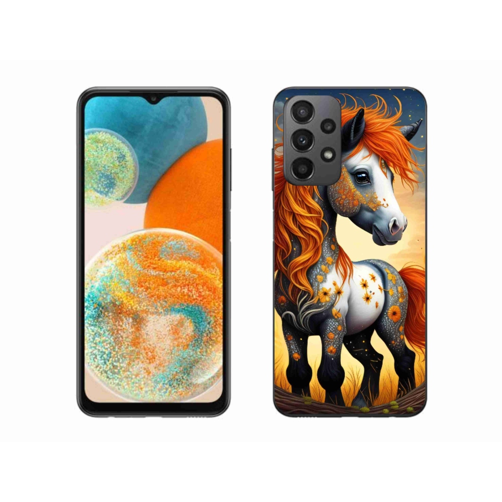 Zselés borítás mmCase Samsung Galaxy A23 4G/5G - színes póni