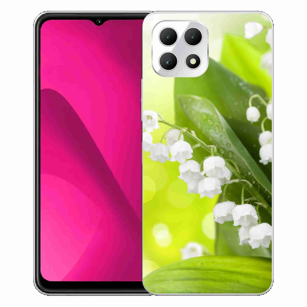 Zselés borítás mmCase a T-Mobile T Phone 2 készülékhez - lily of the valley (gyöngyvirág)