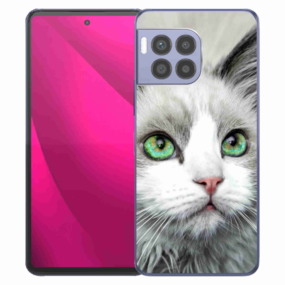 Zselés borítás mmCase a T-Mobile T Phone 2 Pro készülékhez - macskakép