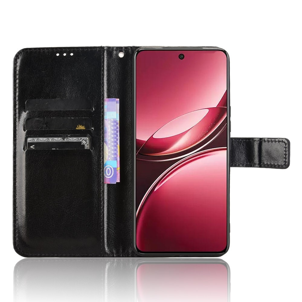 Őrült könyv tok a Vivo V50 5G készülékhez - fekete