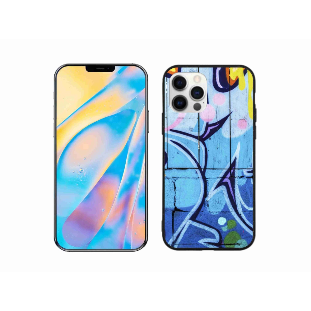 Zselés borítás mmCase iPhone 12 készülékhez - graffiti
