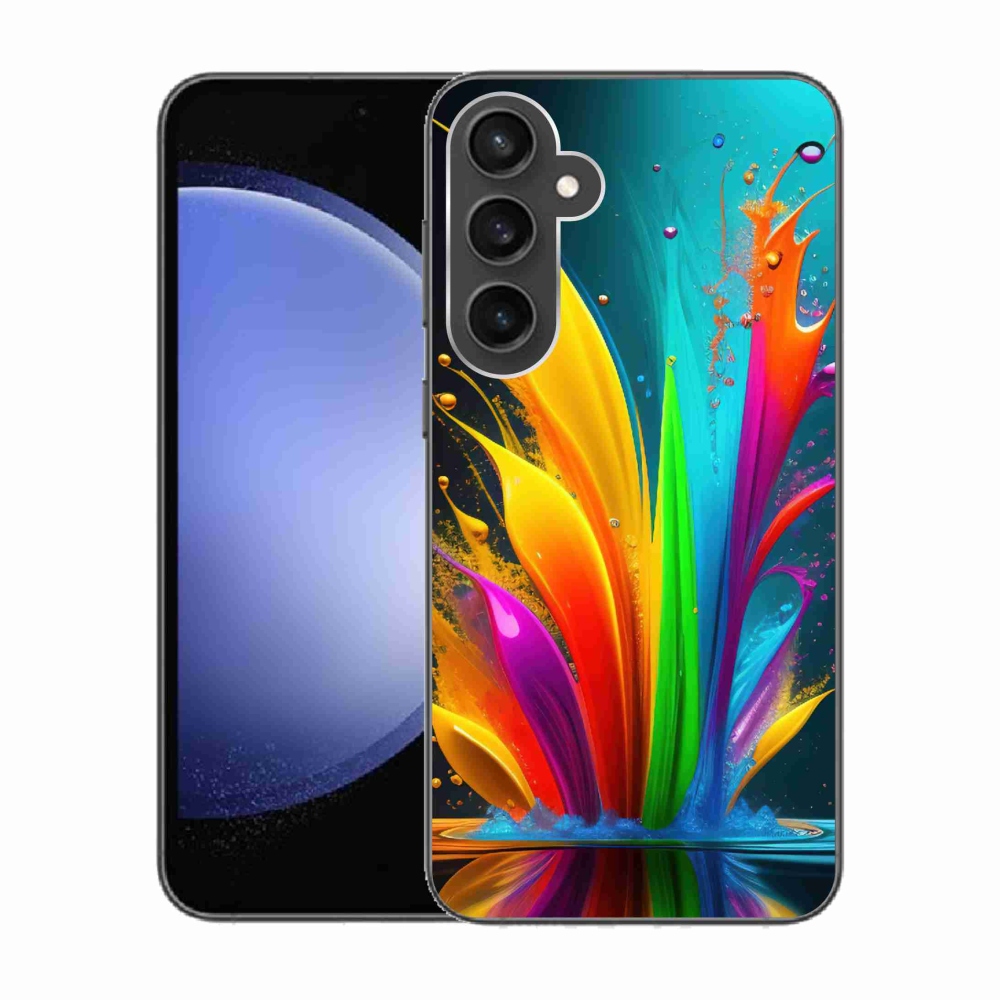Gél borítás mmCase Samsung Galaxy S23 FE - absztrakt motívum 1