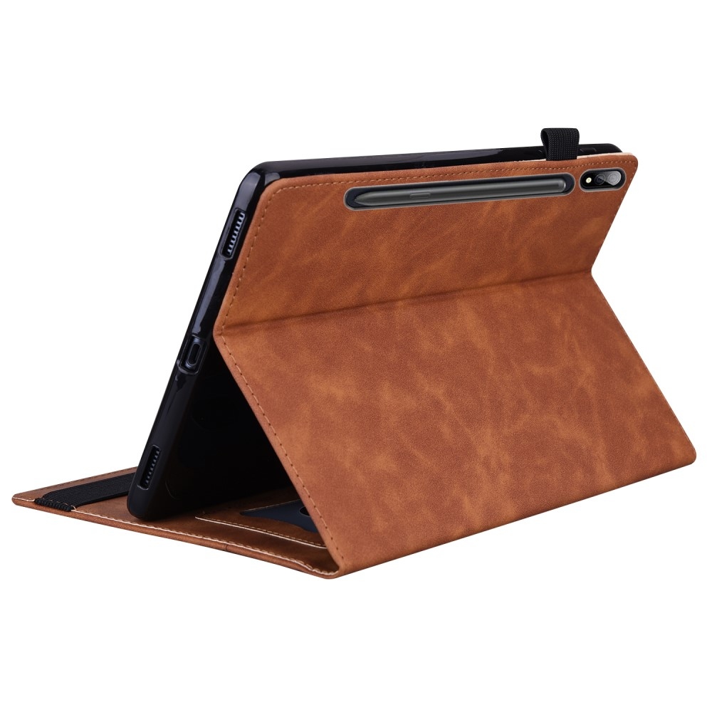 Üzleti táblagép tok Lenovo Tab P12 Pro - barna