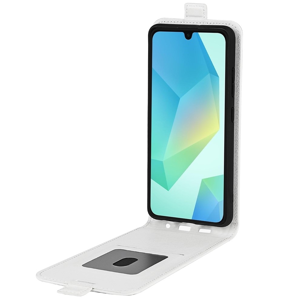 Függőleges könyvtáska Samsung Galaxy A17 5G készülékhez - fehér