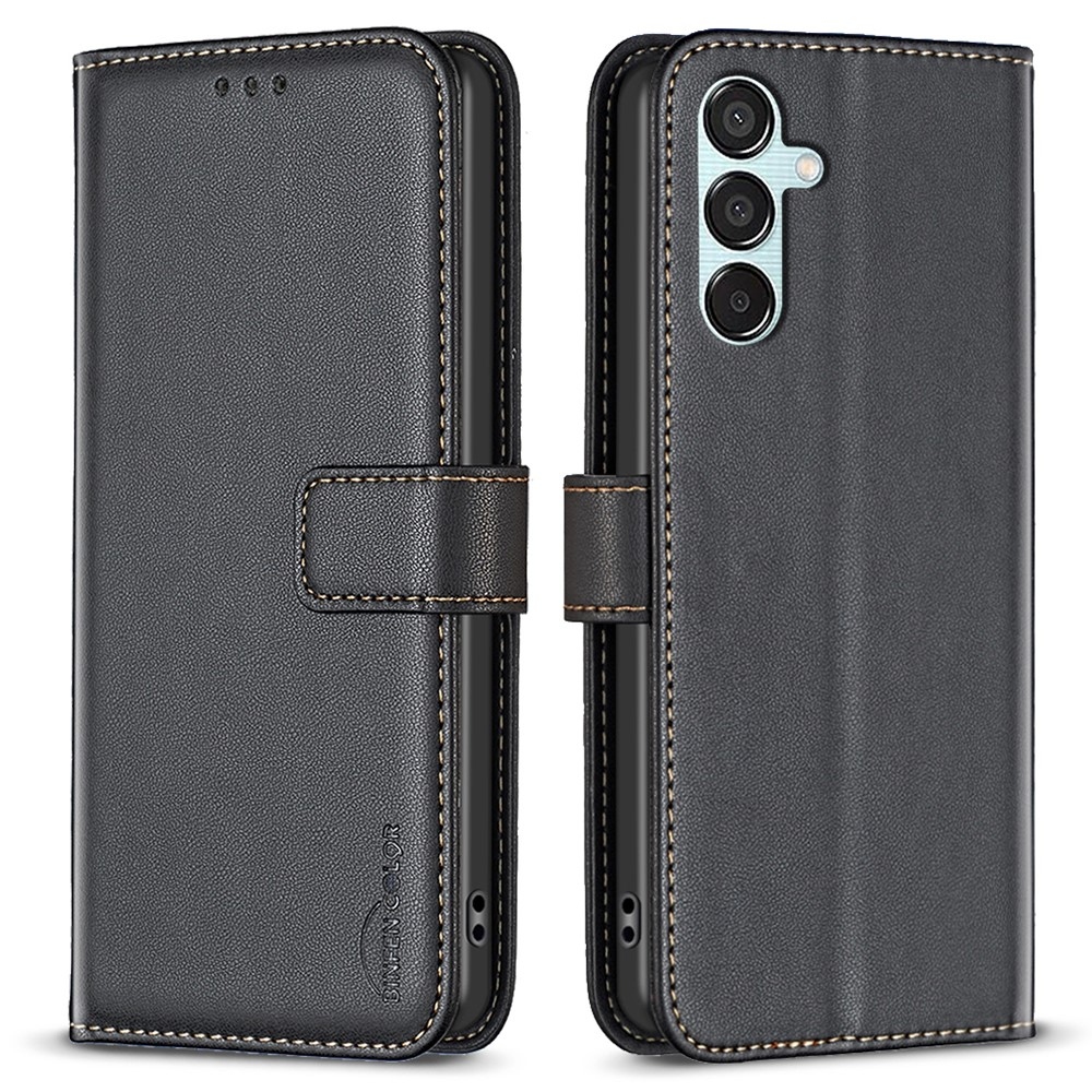 BNF könyvtáska Samsung Galaxy M15 5G - fekete