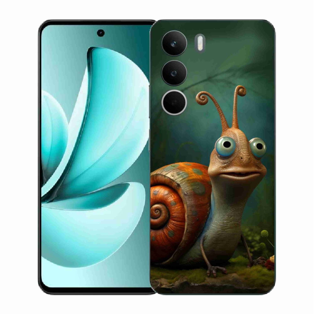 Zselés borító mmCase a Realme C71 készülékhez - csiga