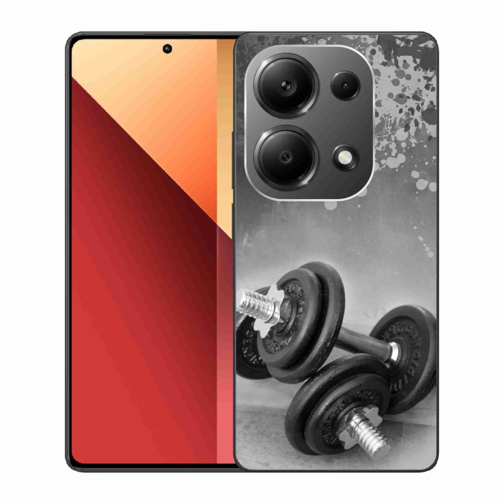 Gél borítás mmCase a Xiaomi Redmi Note 13 Pro 4G/Poco M6 Pro - súlyzók 1