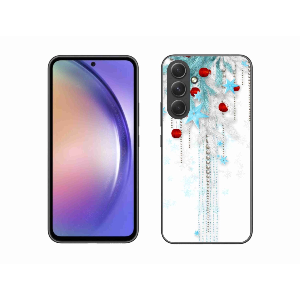 Gél borítás mmCase Samsung Galaxy A54 5G - karácsonyi dekorációk