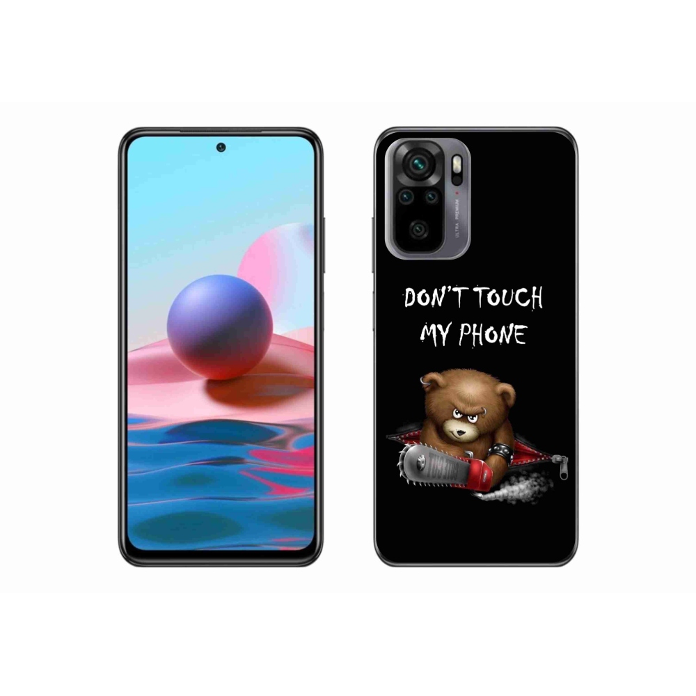 Gél borítás mmCase a Xiaomi Redmi Note 10S-hez - ne érintse meg a telefont