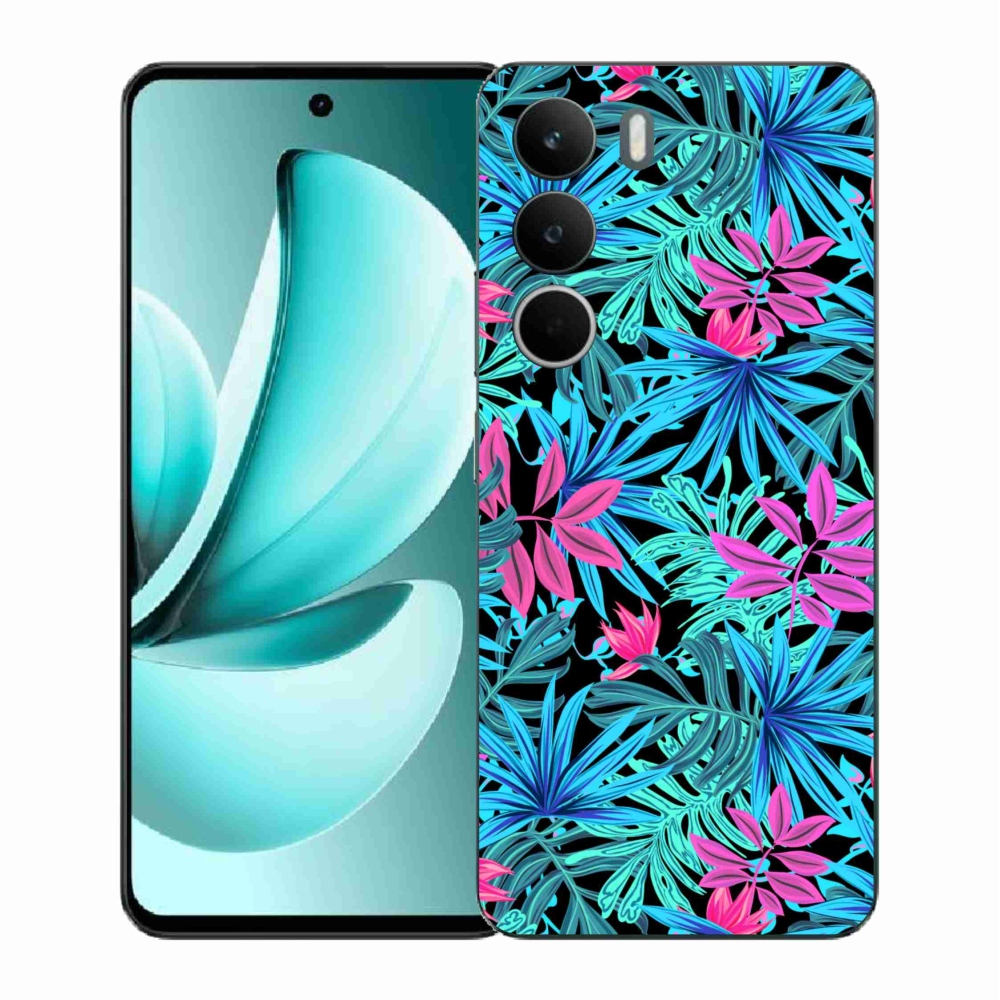 Gél borító mmCase a Realme C71 készülékhez - virágok 3