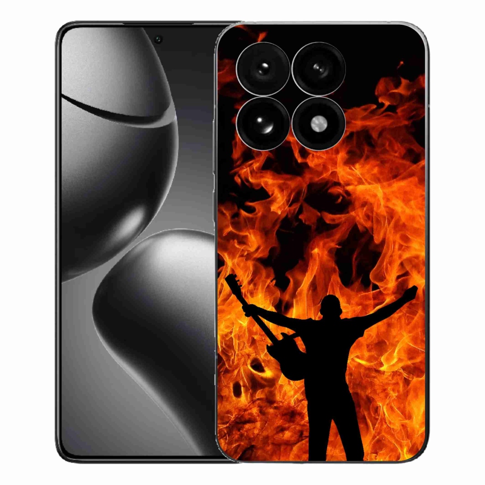 Gélburkolat mmCase a Xiaomi 15T számára - zenész és tűz