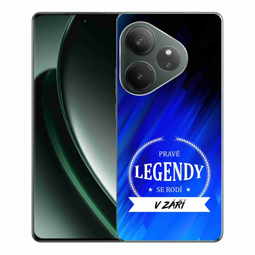 Gél borítás mmCase a Realme GT 6 5G/GT 6T 5G - Legendák szeptemberi kék háttérrel
