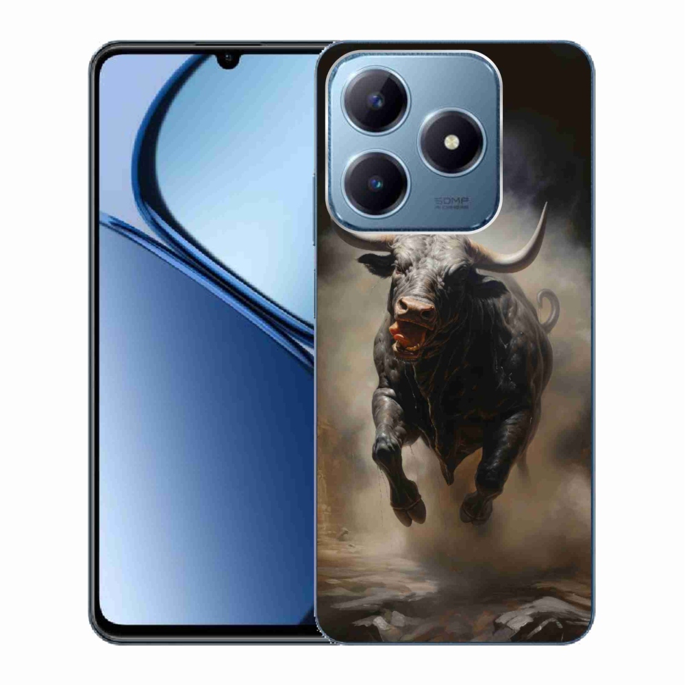 Zselés borítás mmCase a Realme C63 készülékhez - dühös bika