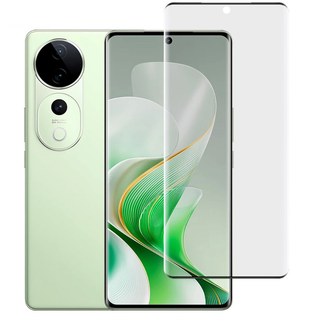 IMK teljes képernyős edzett üveg (csak a széleken ragasztva) a Vivo V40 5G készüléken