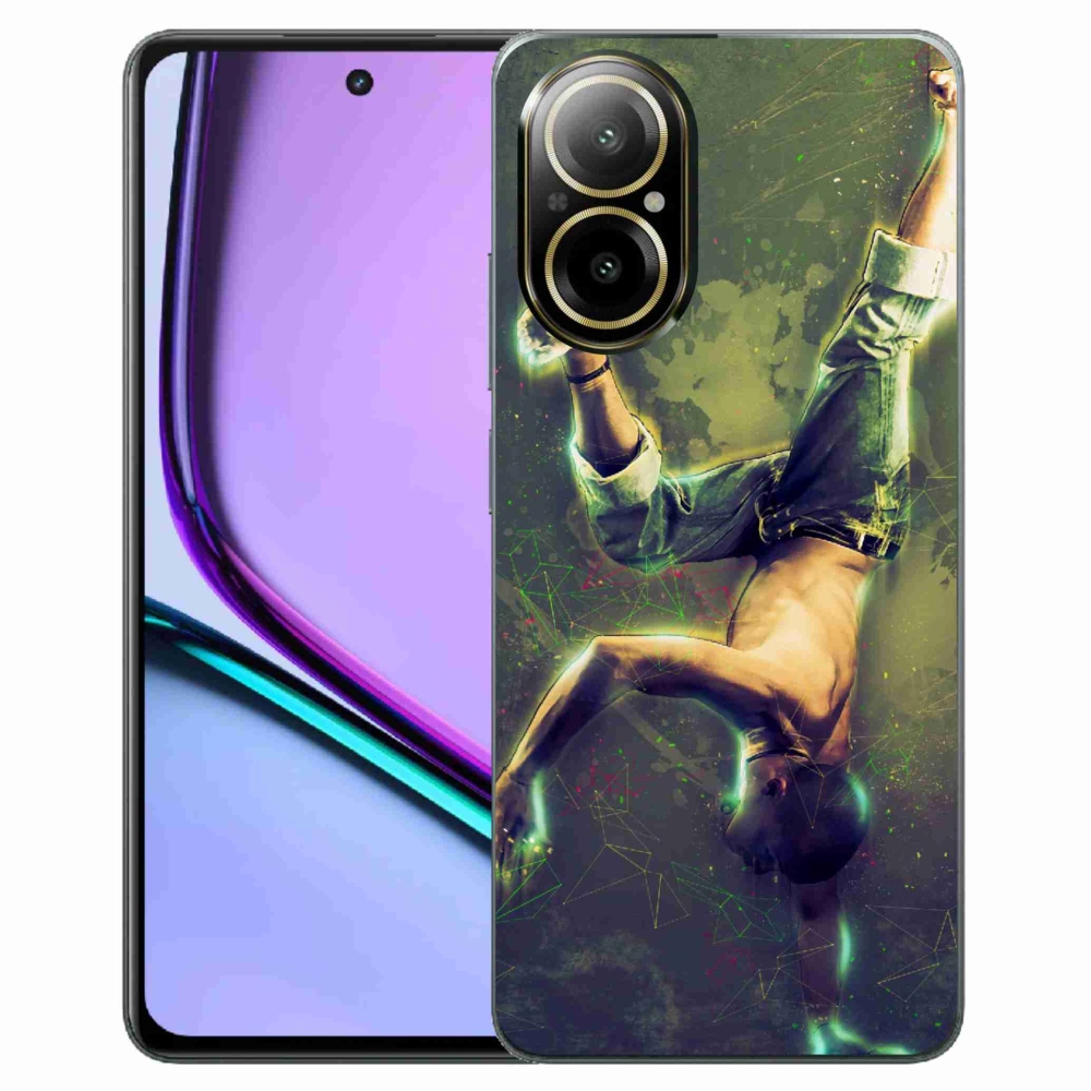 Gél borítás mmCase a Realme C67 készülékhez - breakdance