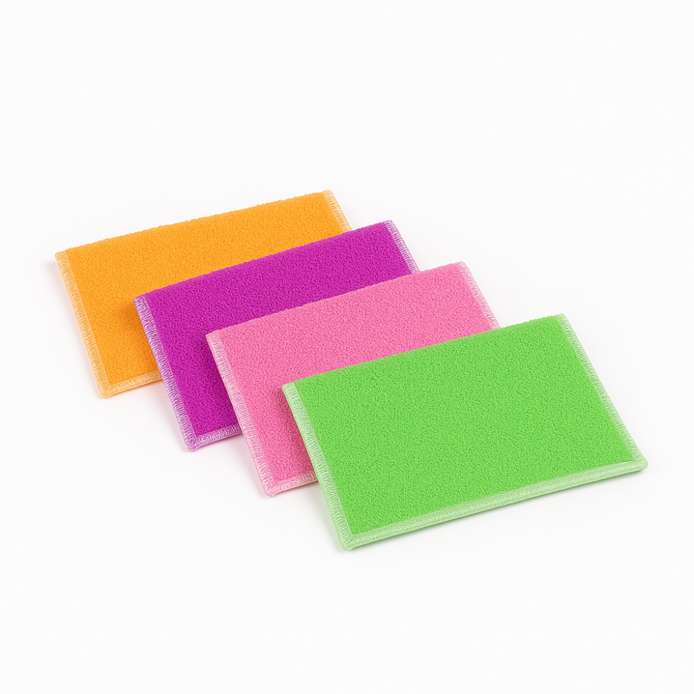 Bambusz mikroszálas kendő (29,5 x 26,5 cm) - 4db