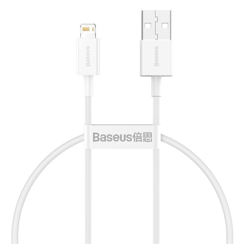 BASE lightning töltő- és csatlakozókábel Apple 0,25m - fehér