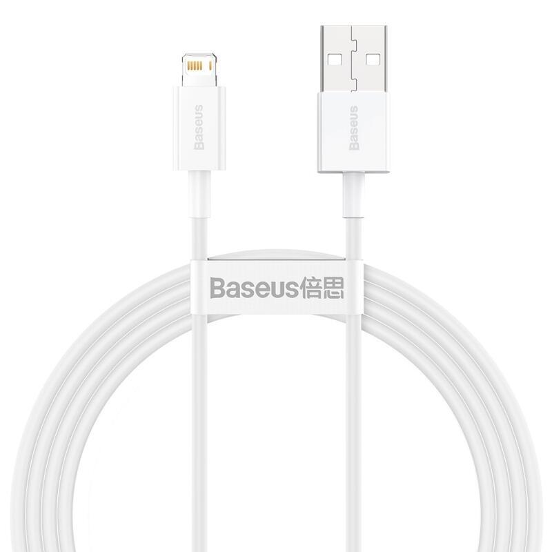 BASE lightning töltő- és csatlakozókábel Apple 1.5m - fehér