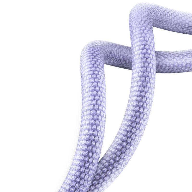 Baseus CAJY000405 Crystal Shine sorozatú adatkábel USB - USB-C 100W 1.2m lila