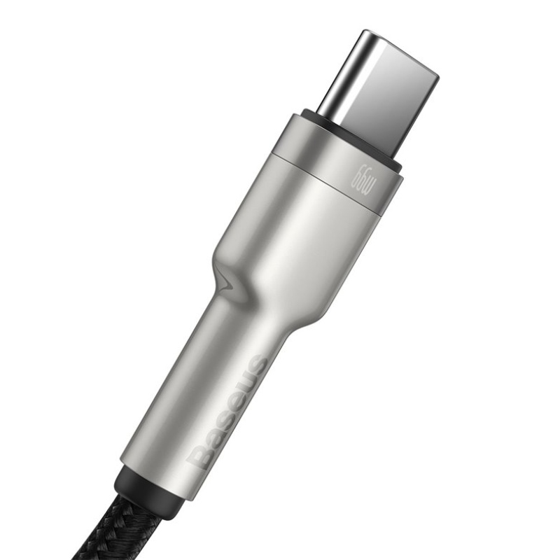 Baseus CAKF000001 Cafule adatkábel USB-USB-C 66W 0.25m fekete