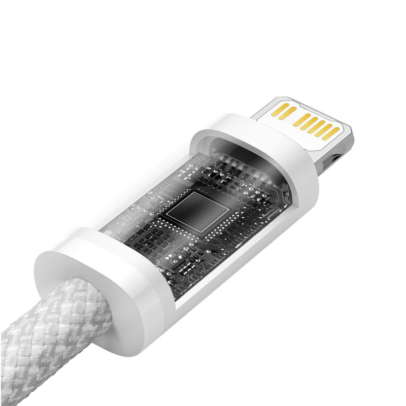 Baseus CALD000102 Dynamic Series USB-C Lightning kábel 20W 2m Fehér